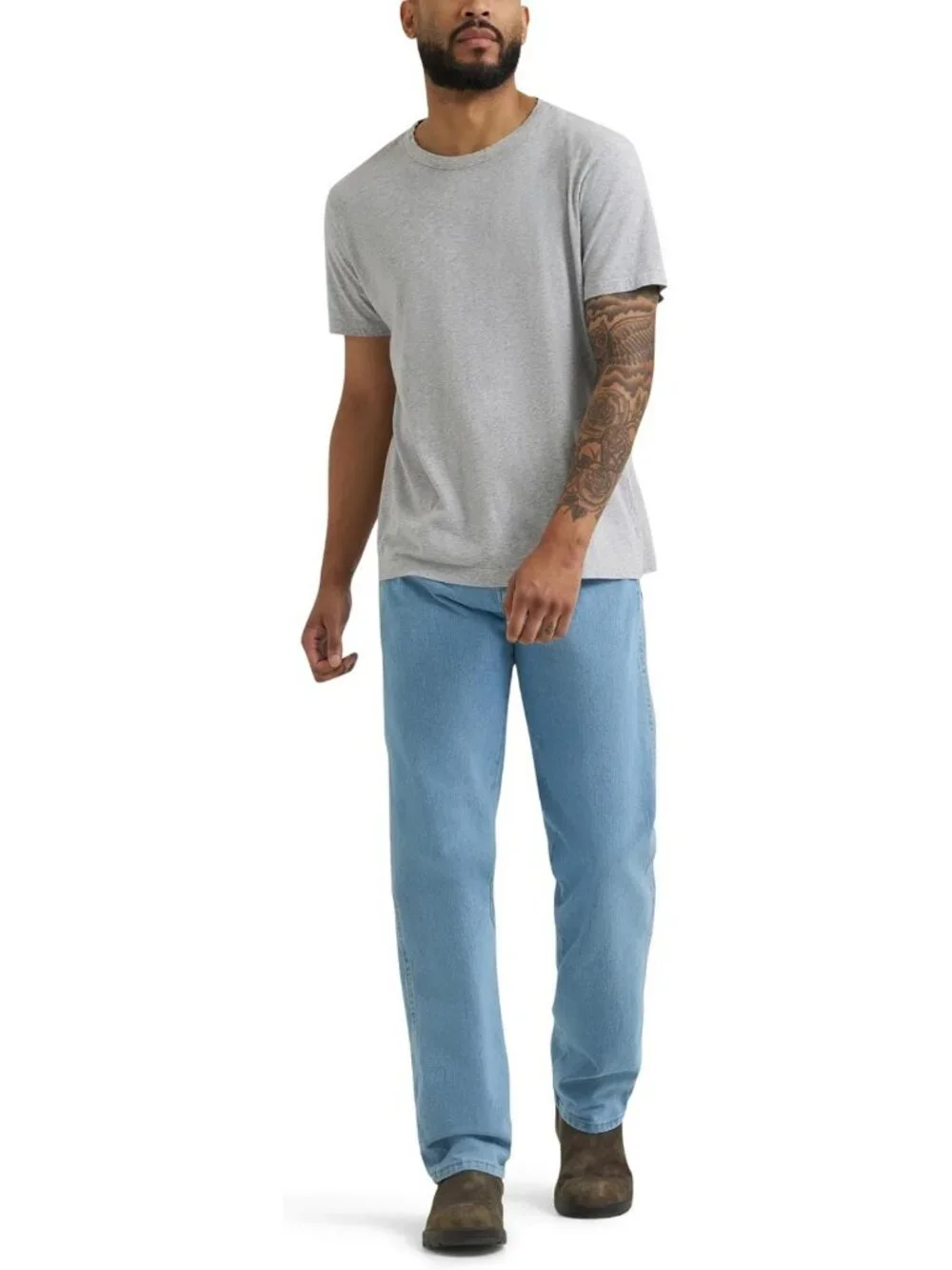 Relaxed Fit Men's Jeans - Comfortable Denim Pants for Casual Wear & Everyday